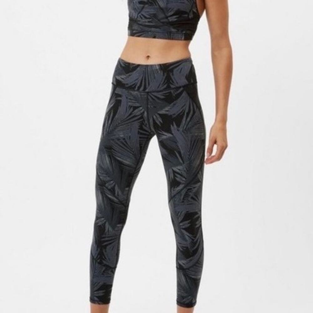 SWEATY BETTY The Power Leggings Printed Palms Small S